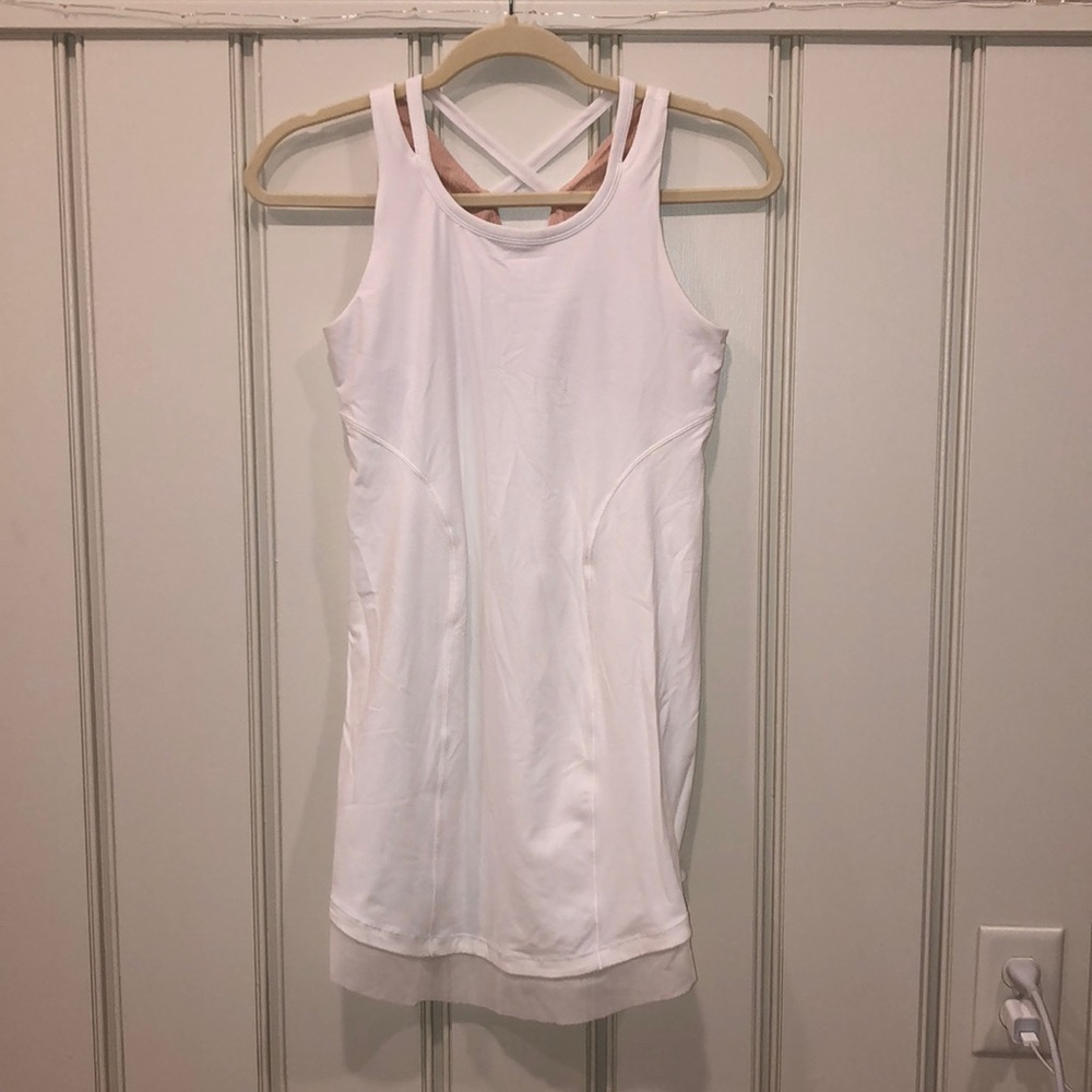 White ivivva dress size 14